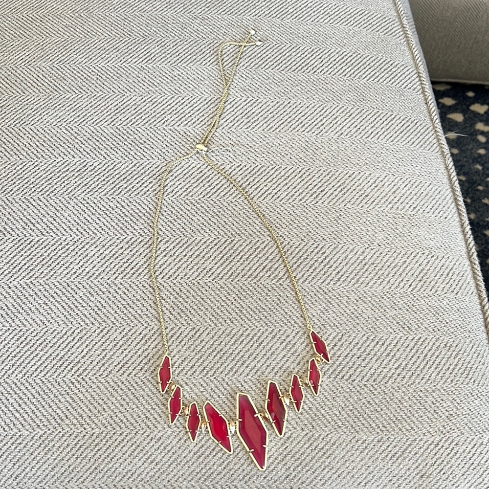 Kendra Scott diamond long necklace